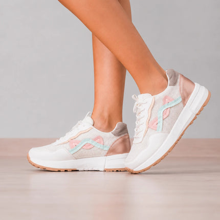 Zapatillas Urbanas Mujer Manu - Rosado