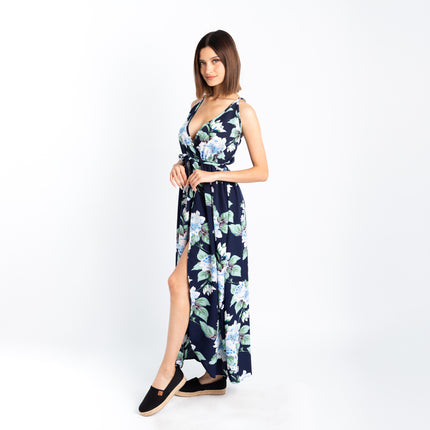 Maxivestido Eshi - Azul