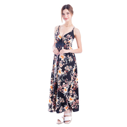 Maxivestido Izely - Negro