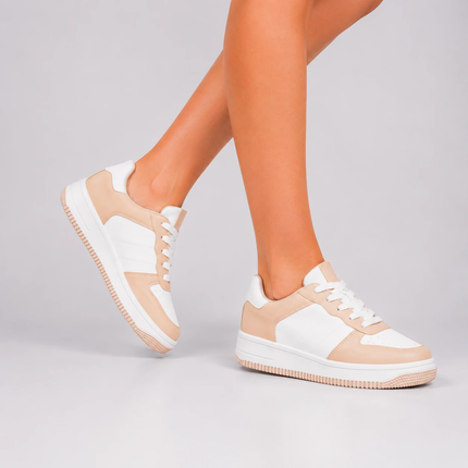 Zapatillas Urbanas Mujer Mendoza - Beige