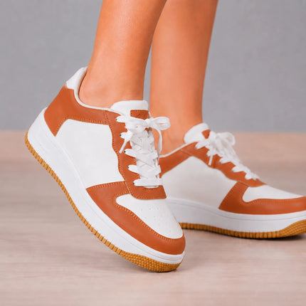 Zapatillas Urbanas Mujer Mendoza - Camel