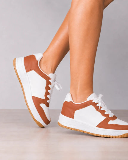 Zapatillas Urbanas Mujer Mendoza - Camel