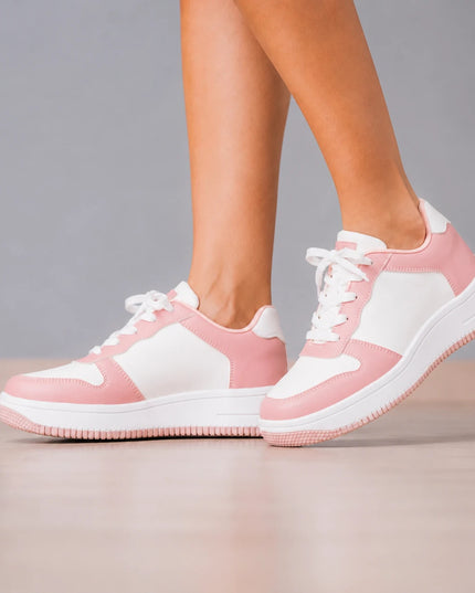 Zapatillas Urbanas Mujer Mendoza - Rosado Oscuro