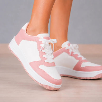 Zapatillas Urbanas Mujer Mendoza - Rosado Oscuro