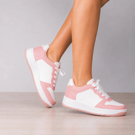 Zapatillas Urbanas Mujer Mendoza - Rosado Oscuro