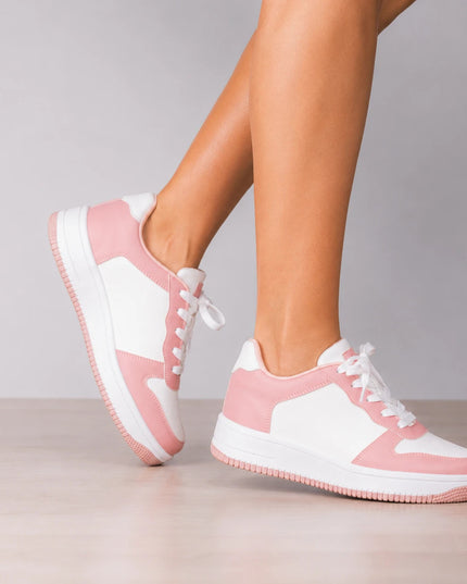Zapatillas Urbanas Mujer Mendoza - Rosado Oscuro