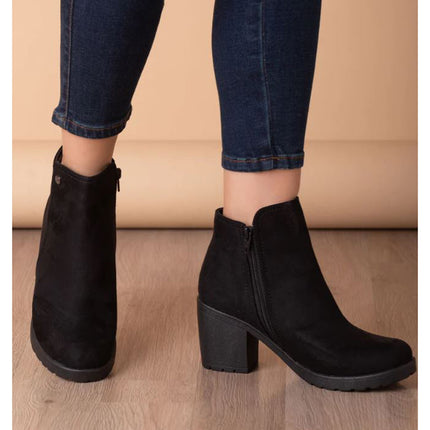 Botin Mujer Metz - Negro