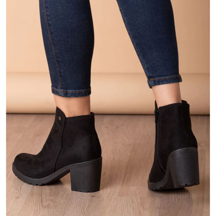 Botin Mujer Metz - Negro
