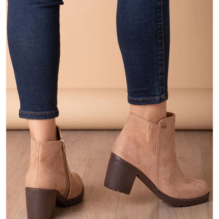 Botin Mujer Metz - Topo