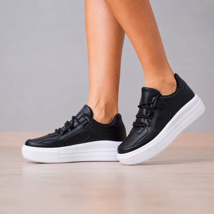 Zapatillas Urbanas Mujer Miami - Negro