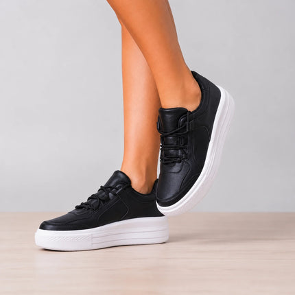 Zapatillas Urbanas Mujer Miami - Negro