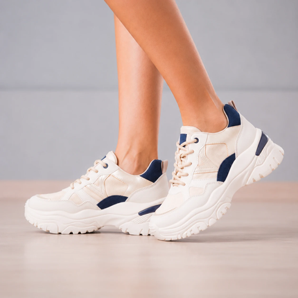 Zapatillas Urbanas Mujer Milan - Beige