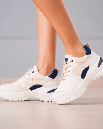 Zapatillas Urbanas Mujer Milan - Beige