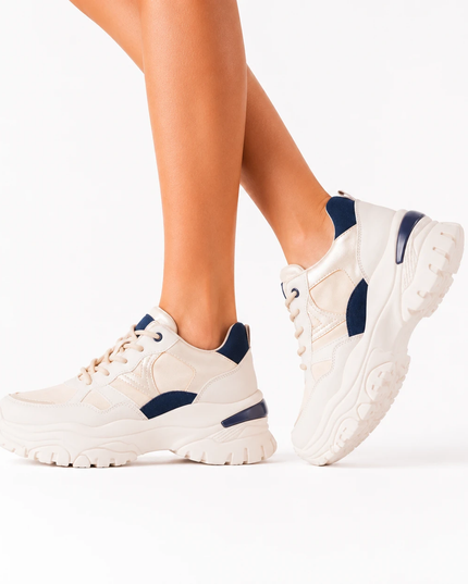 Zapatillas Urbanas Mujer Milan - Beige