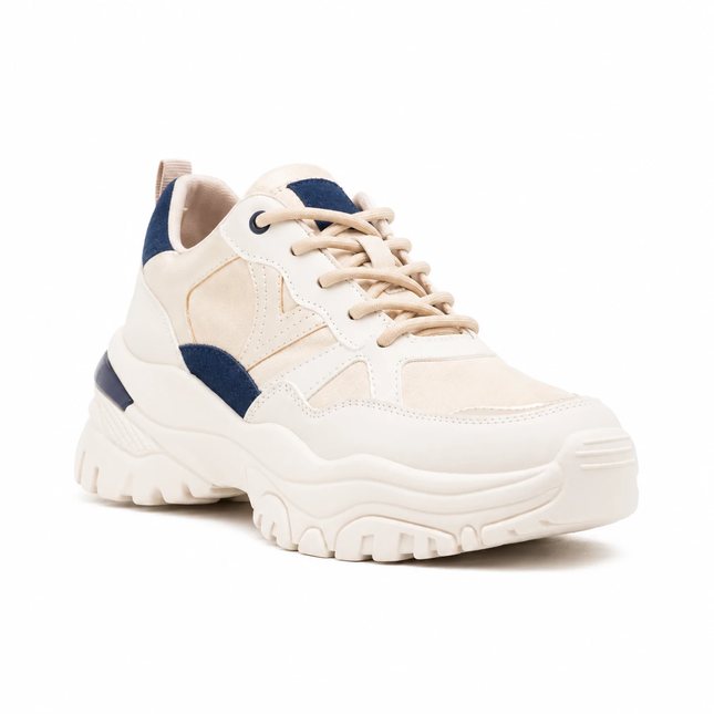 Zapatillas Urbanas Mujer Milan - Beige