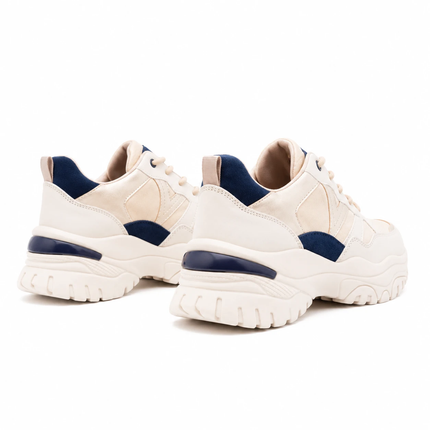 Zapatillas Urbanas Mujer Milan - Beige
