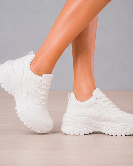 Zapatillas Urbanas Mujer Milan - Blanco