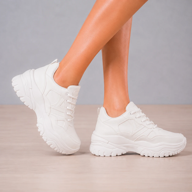 Zapatillas Urbanas Mujer Milan - Blanco