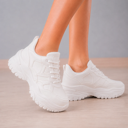 Zapatillas Urbanas Mujer Milan - Blanco
