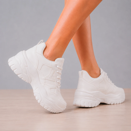Zapatillas Urbanas Mujer Milan - Blanco