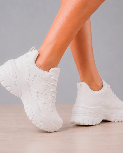 Zapatillas Urbanas Mujer Milan - Blanco