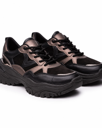 Zapatillas Urbanas Mujer Milan - Bronce