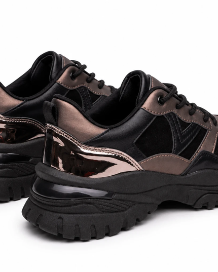 Zapatillas Urbanas Mujer Milan - Bronce