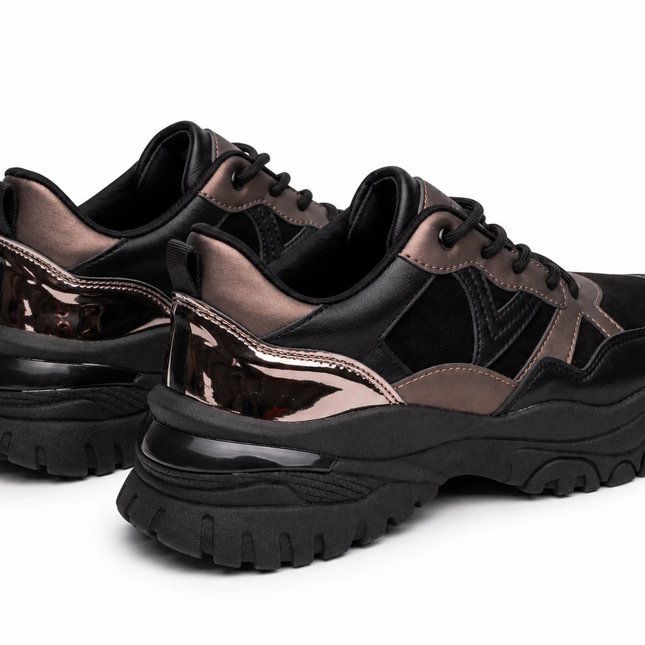 Zapatillas Urbanas Mujer Milan - Bronce