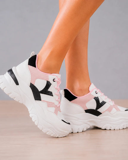 Zapatillas Urbanas Mujer Milan - Rosado