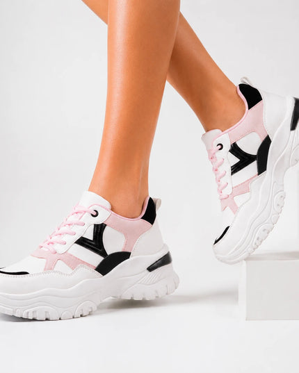 Zapatillas Urbanas Mujer Milan - Rosado