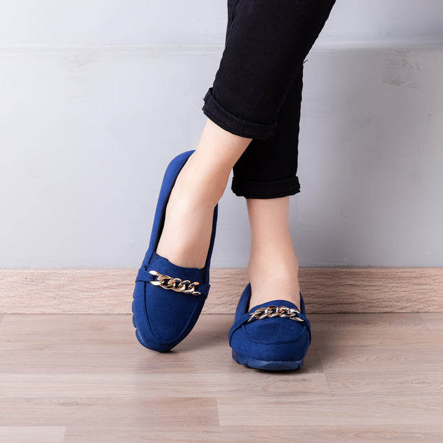 Mocasines Mujer Carmelo - Azul