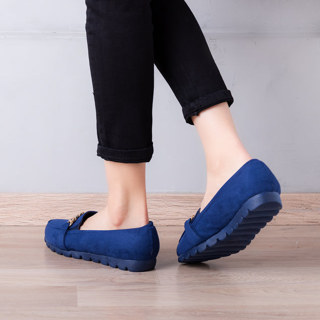 Mocasines Mujer Carmelo - Azul