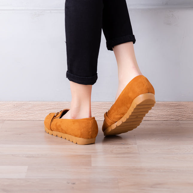 Mocasines Mujer Carmelo - Camel