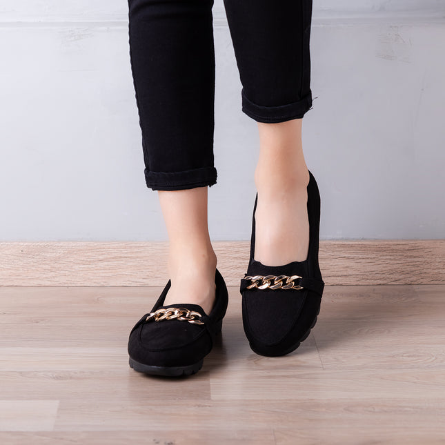 Mocasines Mujer Carmelo - Negro