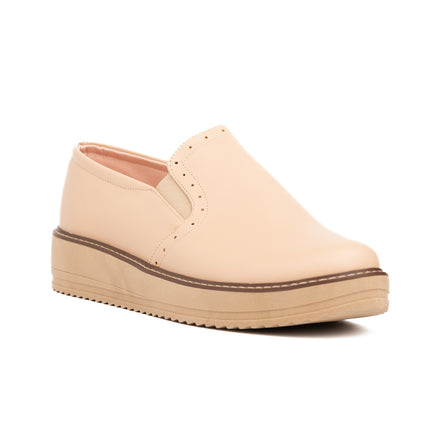 Mocasines Mujer Ferrara - Beige