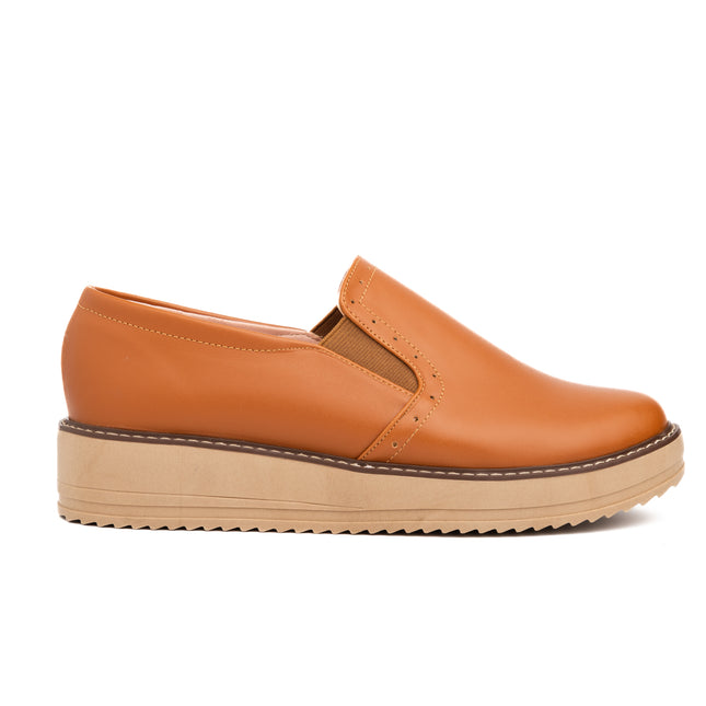 Mocasines Mujer Ferrara - Camel