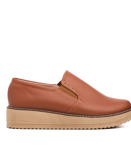 Mocasin Ferrara - Camel Oscuro