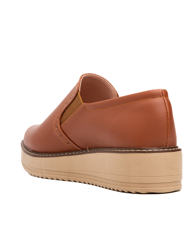 Mocasin Ferrara - Camel Oscuro