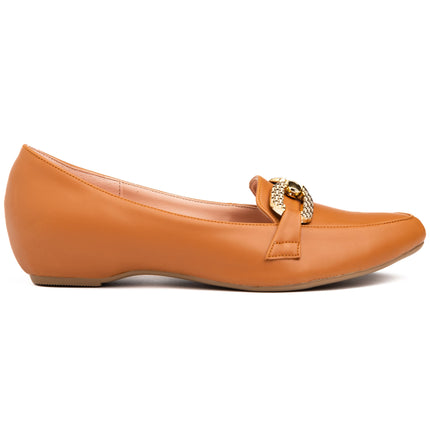 Mocasines Mujer Goldyuan - Camel