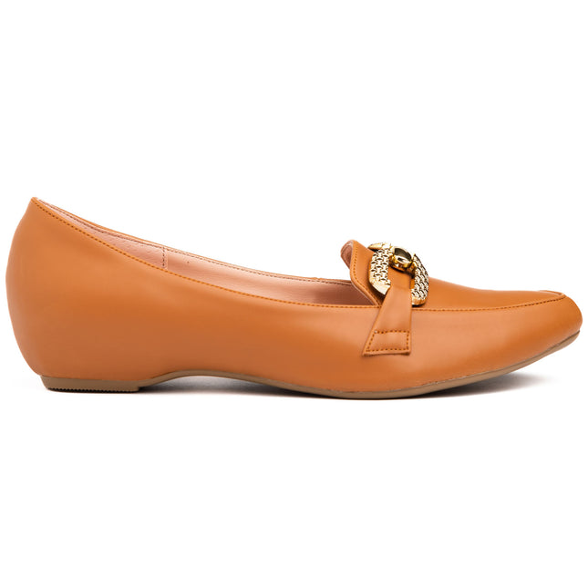 Mocasines Mujer Goldyuan - Camel