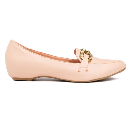 Mocasines Mujer Goldyuan - Nude