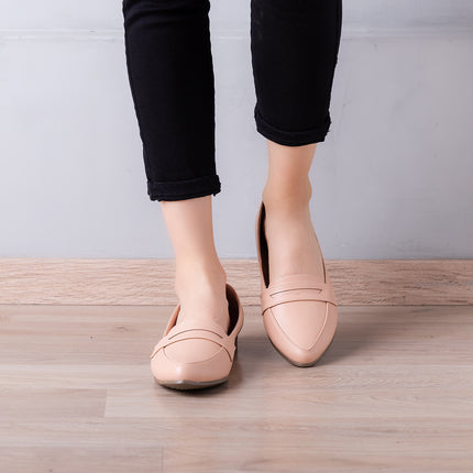 Mocasines Mujer Gotham - Nude