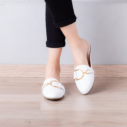 Mocasines Mujer Jerico - Blanco