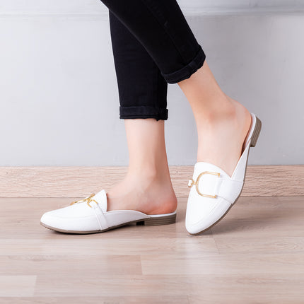 Mocasines Mujer Jerico - Blanco