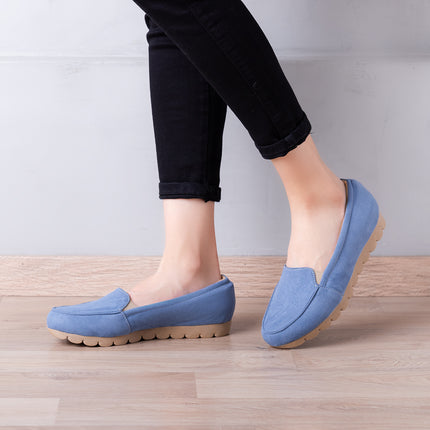 Mocasines Mujer Minas - Acero