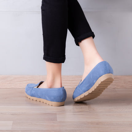 Mocasines Mujer Minas - Acero