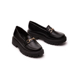 Mocasin Tarento 2  - Negro Cuero