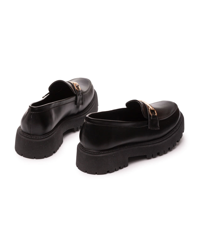Mocasin Tarento 2  - Negro Cuero