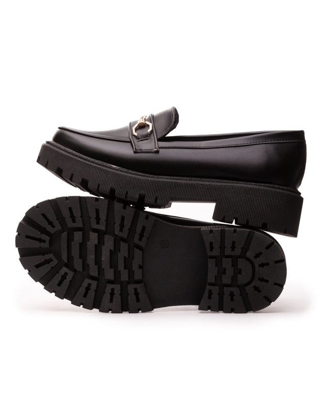 Mocasin Tarento 2  - Negro Cuero
