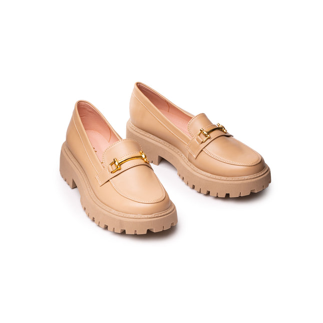 Mocasines Mujer Tarento - Beige 2